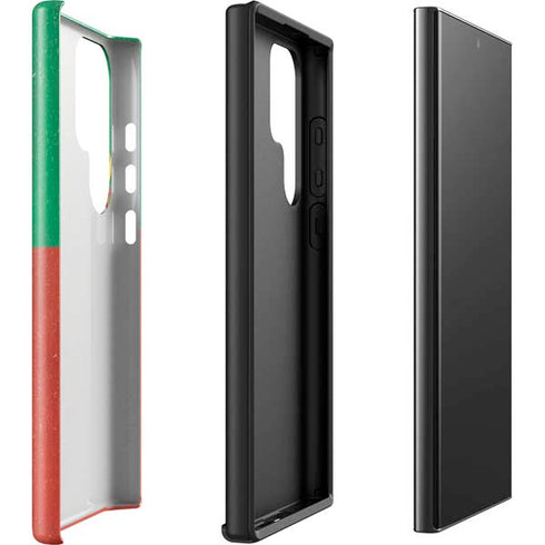 Portugal Flag Distressed Galaxy S23 Ultra Pro Case
